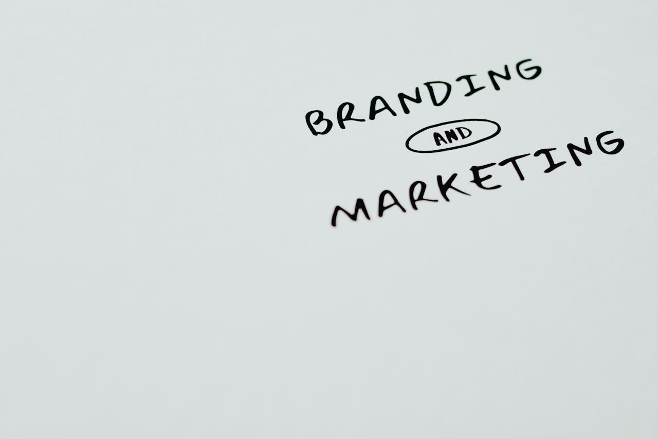 services-01 A minimalist image featuring the words 'Branding' and 'Marketing' on a white background, ideal for digital marketing themes.